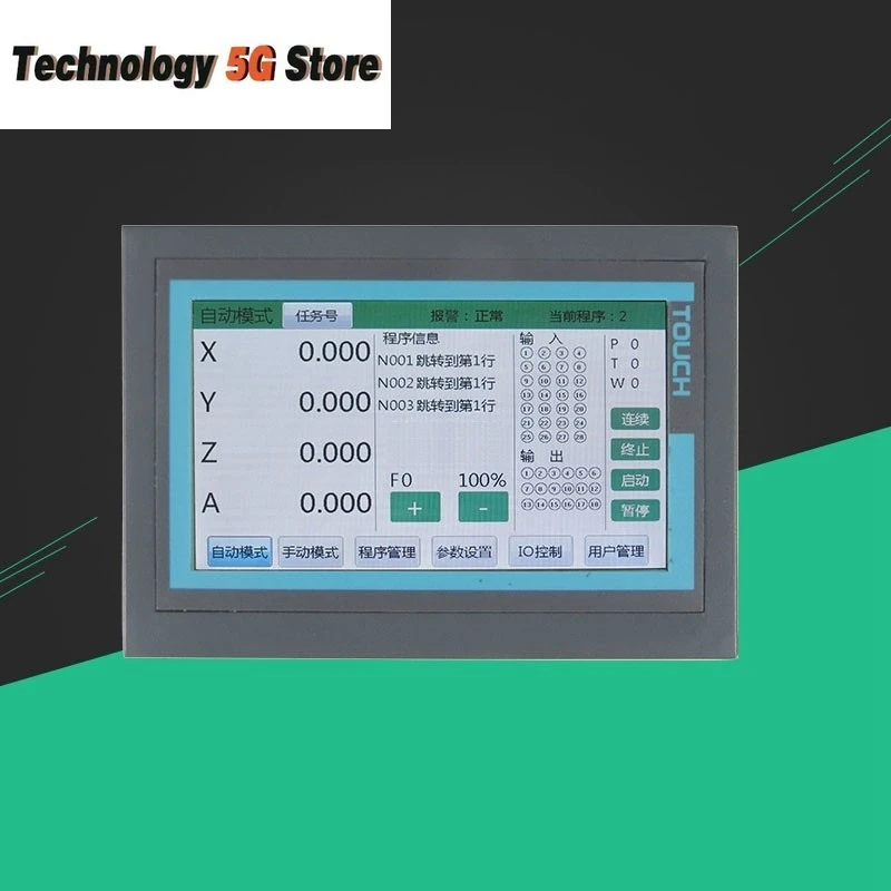 M3C-1010 Single/2/3/4/5/6-axis Programmable CNC Motion Controller Step Servo Motor Controller Replacement for PLC
M3C-1010 Single/2/3/4/5/6-axis Programmable CNC Motion Controller Step Servo Motor Controller Replacement for PLC