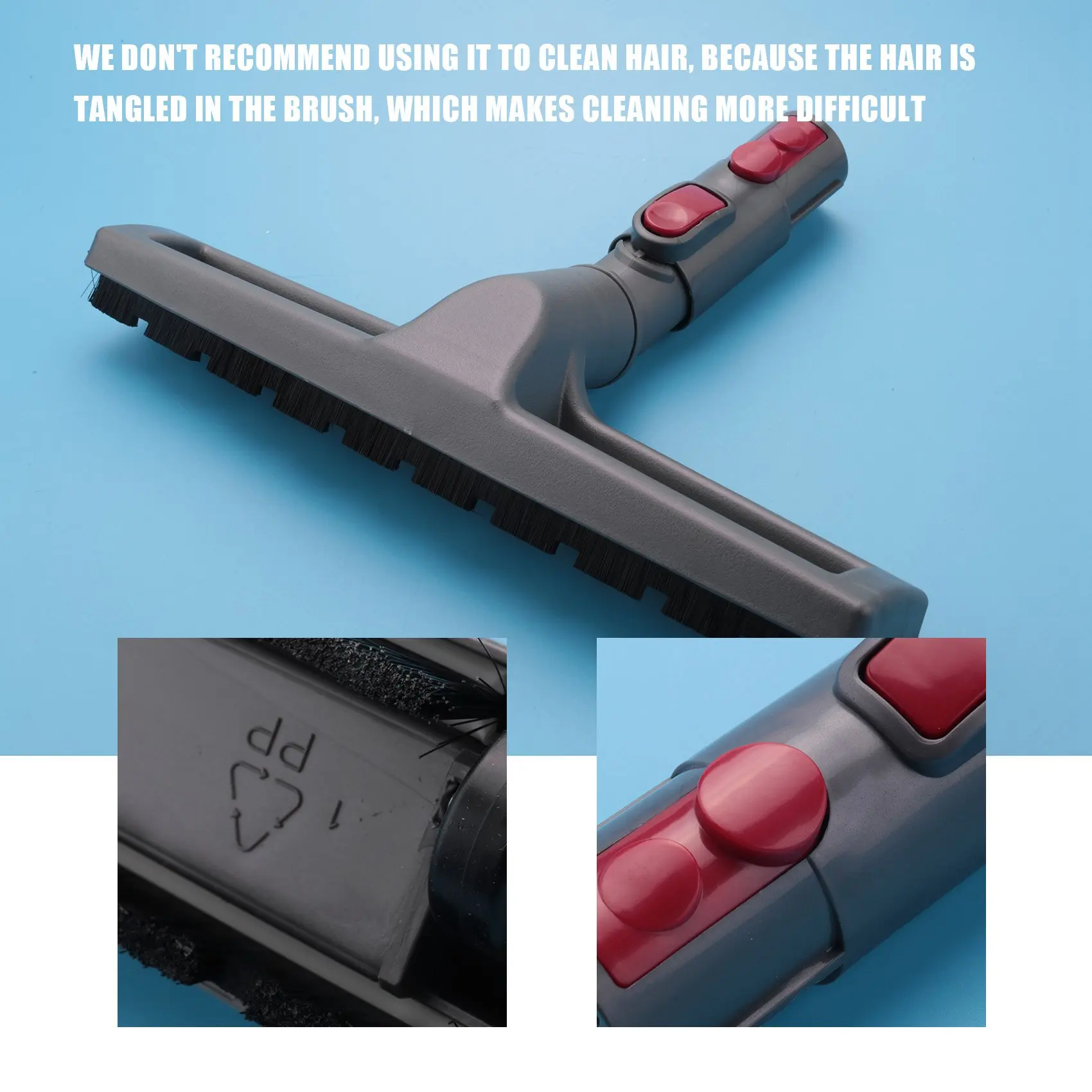 The New Replacement Parts Hard Floor Brush Head for Dyson Vacuum Cleaner V7 V8 V10 V11 PP
The New Replacement Parts Hard Floor Brush Head for Dyson Vacuum Cleaner V7 V8 V10 V11 PP