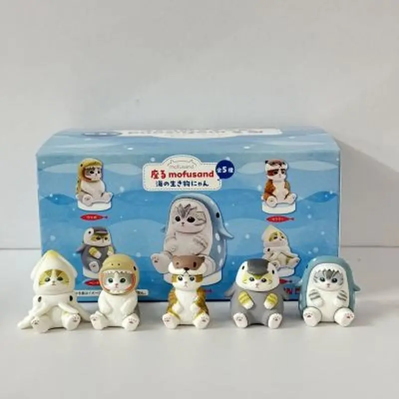 Стандартные фигурки Mofusand Морские организмы Сидящая серия Осьминог Пингвин Слепая коробка Кукла ПВХ Настольный автомобиль Орнамент Детские подарки
Стандартные фигурки Mofusand Морские организмы Сидящая серия Осьминог Пингвин Слепая коробка Кукла ПВХ Настольный автомобиль Орнамент Детские подарки