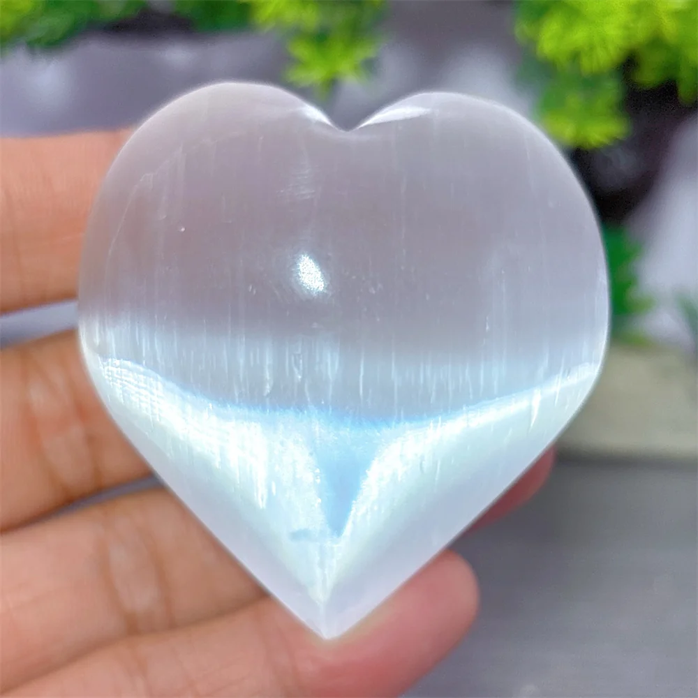 Selenite Heart Natural Crystal Room decor Lucky Quartz Stone Garden Reiki Gifts Healing Energy Love Home Decoritems
Selenite Heart Natural Crystal Room decor Lucky Quartz Stone Garden Reiki Gifts Healing Energy Love Home Decoritems