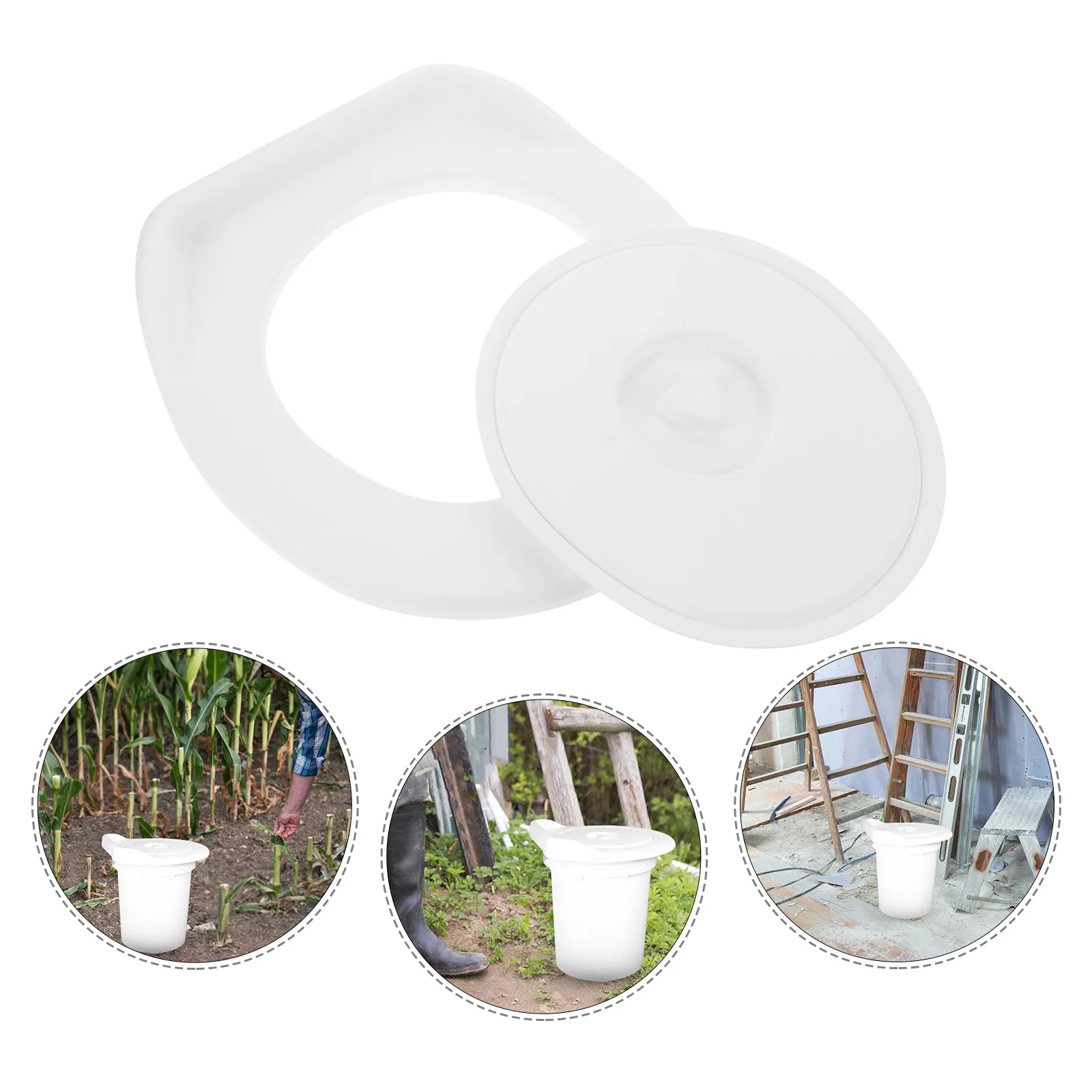 1 комплект портативного сиденья для унитаза из утолщенного материала с крышкой, легкий, компактный, для стройплощадок, временный, для использования на улице
1 комплект портативного сиденья для унитаза из утолщенного материала с крышкой, легкий, компактный, для стройплощадок, временный, для использования на улице