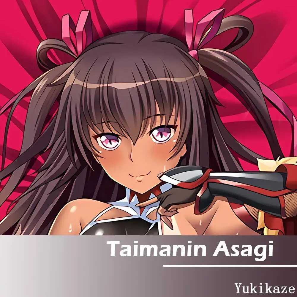 Dakimakura аниме игра Taimanin Asagi Yukikaze двусторонняя наволочка с принтом наволочка для тела в натуральную величину
Dakimakura аниме игра Taimanin Asagi Yukikaze двусторонняя наволочка с принтом наволочка для тела в натуральную величину