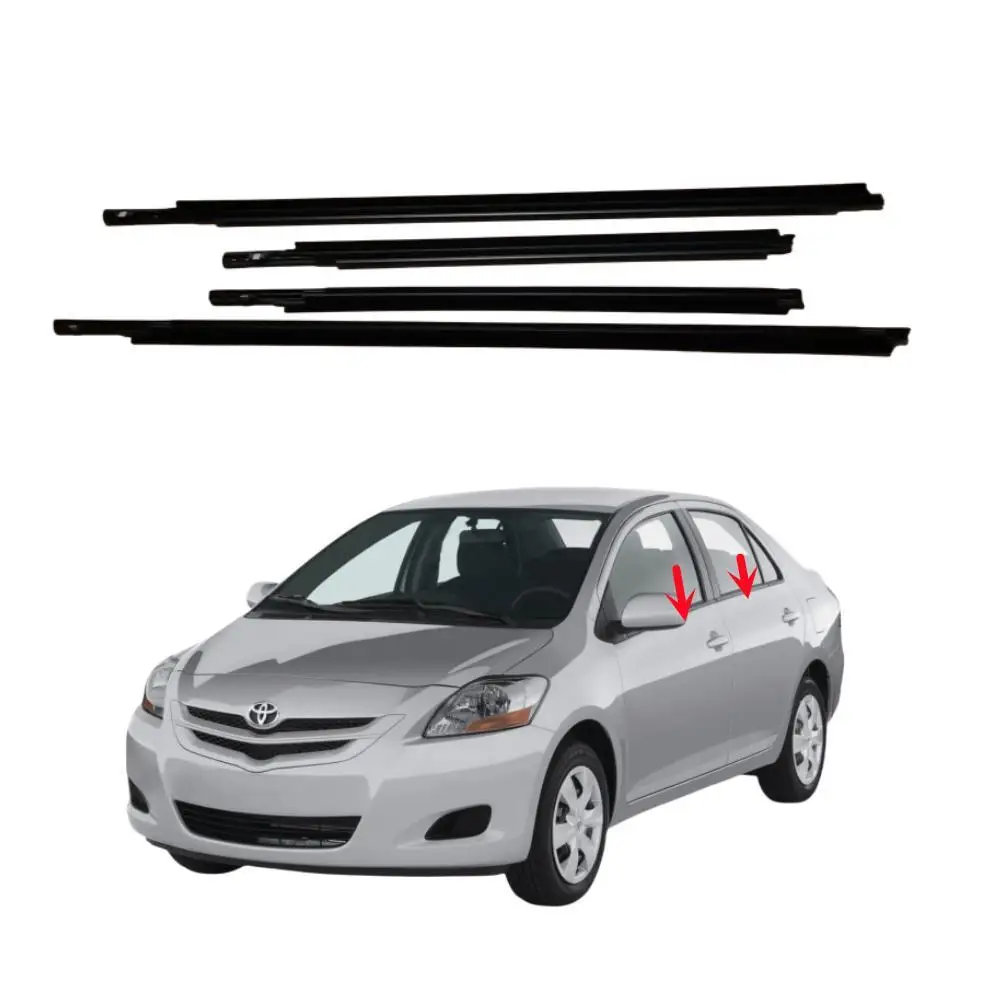 HYA Fit for Toyota Yaris Sedan Full Set Weatherstrip Window Moulding Trim Seal Belt
HYA Fit for Toyota Yaris Sedan Full Set Weatherstrip Window Moulding Trim Seal Belt