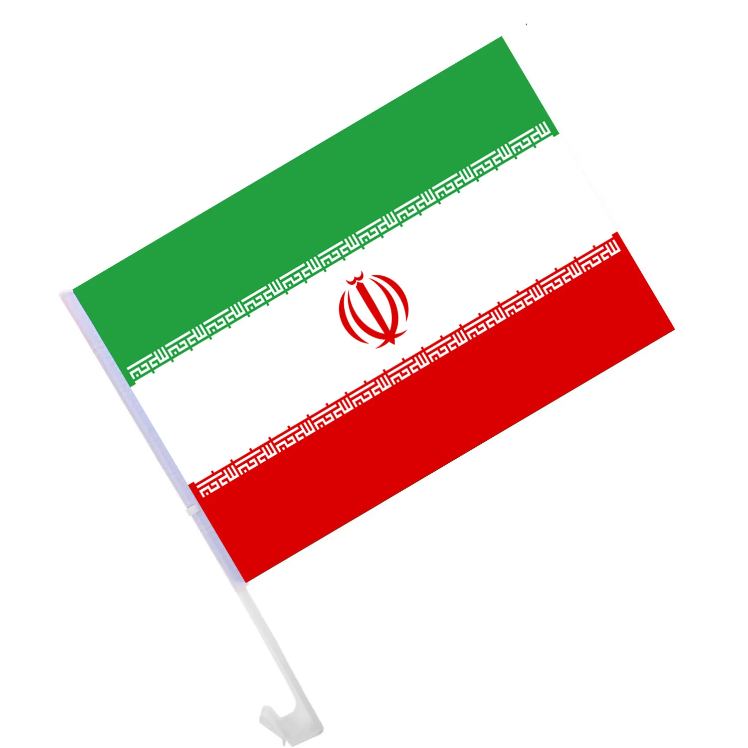 1pc/ 2pcs/ 4pcs Iran Car Flag, 30*45cm Vehicle Flag for Car Window, Decorative Car Accessory, Patriotic Flag with Plastic Pole
1pc/ 2pcs/ 4pcs Iran Car Flag, 30*45cm Vehicle Flag for Car Window, Decorative Car Accessory, Patriotic Flag with Plastic Pole
