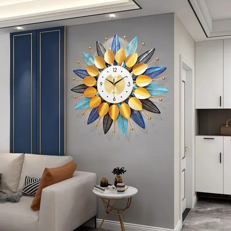 Luxury Aesthetic Wall Clocks Living Room Simple Big Size Modern Wall Watch Restaurant Nordic Reloj De Pared Home Decoration
Luxury Aesthetic Wall Clocks Living Room Simple Big Size Modern Wall Watch Restaurant Nordic Reloj De Pared Home Decoration