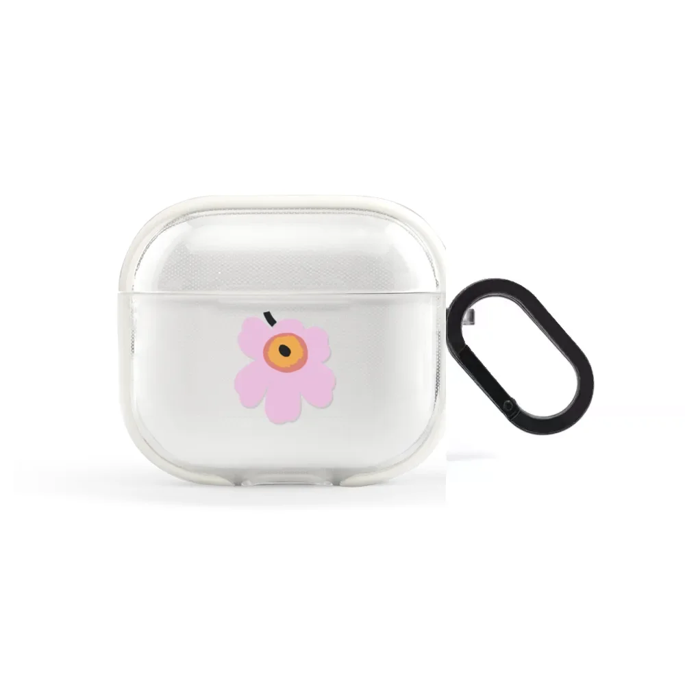 Simple Pink Flowers TPU / Matte Transparent Protective Case for AirPods Pro3 Pro 4 3 Pro Earbuds Cover with Hook
Simple Pink Flowers TPU / Matte Transparent Protective Case for AirPods Pro3 Pro 4 3 Pro Earbuds Cover with Hook