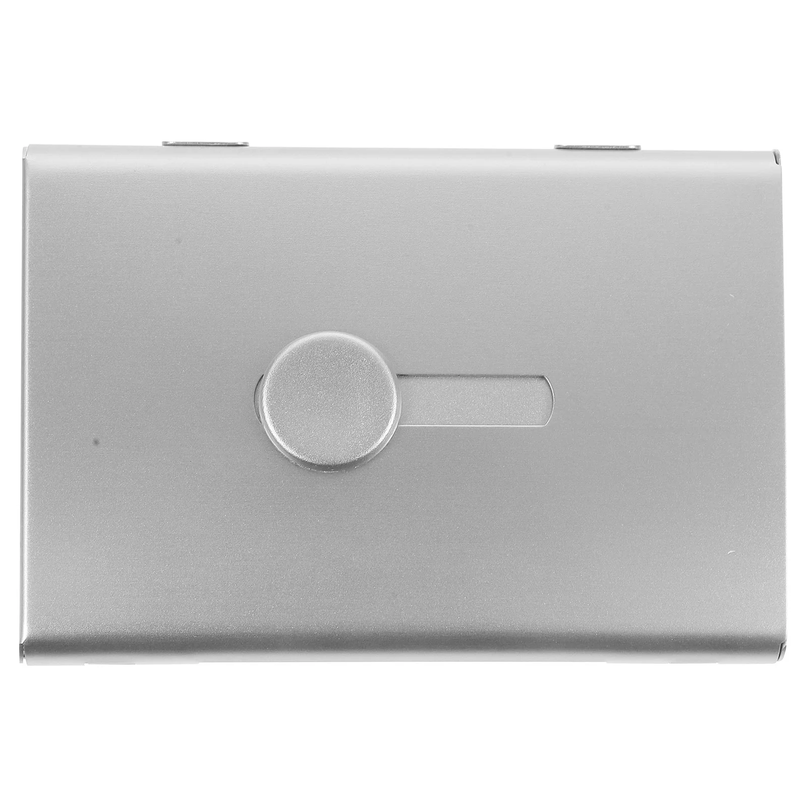 2pcs Business Card Holder Aluminium Case Slim Wallet Compact ganizer Desk Accessories Visit Card Container Office Supplies
2pcs Business Card Holder Aluminium Case Slim Wallet Compact ganizer Desk Accessories Visit Card Container Office Supplies