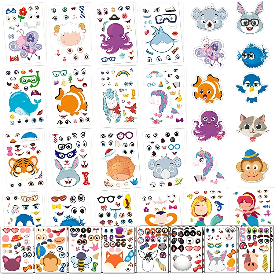 12 шт. наклейки-трансформеры с мультяшными животными, эмоциональные наклейки для скрапбукинга, блокнотов, граффити, подарки, сувениры для вечеринок
12 шт. наклейки-трансформеры с мультяшными животными, эмоциональные наклейки для скрапбукинга, блокнотов, граффити, подарки, сувениры для вечеринок