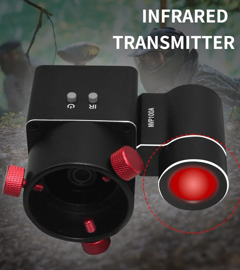 NVP100A WIFI Night Vision Monocular Camera 350M Infrared Telescope Accessories APP Control Video Recording for Outdoor Camping
NVP100A WIFI Night Vision Monocular Camera 350M Infrared Telescope Accessories APP Control Video Recording for Outdoor Camping