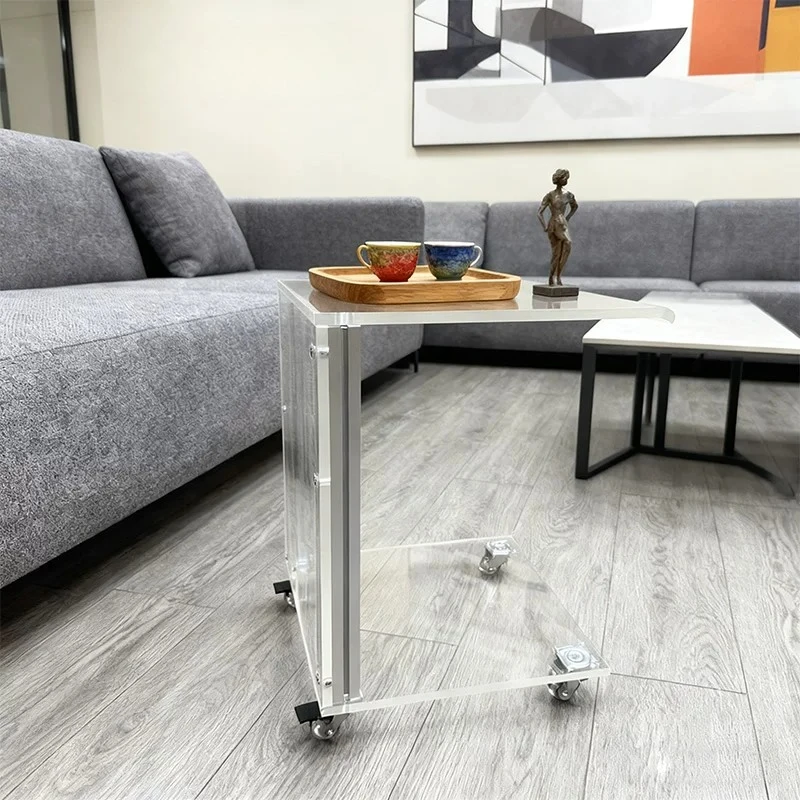 Acrylic Side Table,Transparent Mobile Coffee Table for Living Room,Modern Minimalist Nightstand for Bedroom,Aesthetic Home Decor
Acrylic Side Table,Transparent Mobile Coffee Table for Living Room,Modern Minimalist Nightstand for Bedroom,Aesthetic Home Decor