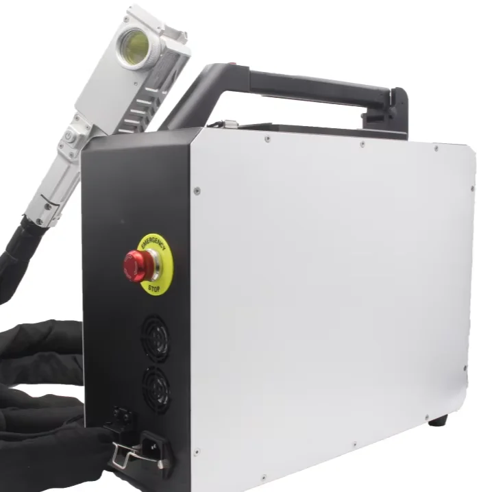 200W Portable Fiber Laser Cleaner-Laser Rust Remover Machine-Easy to Operate-Carbon Steel
