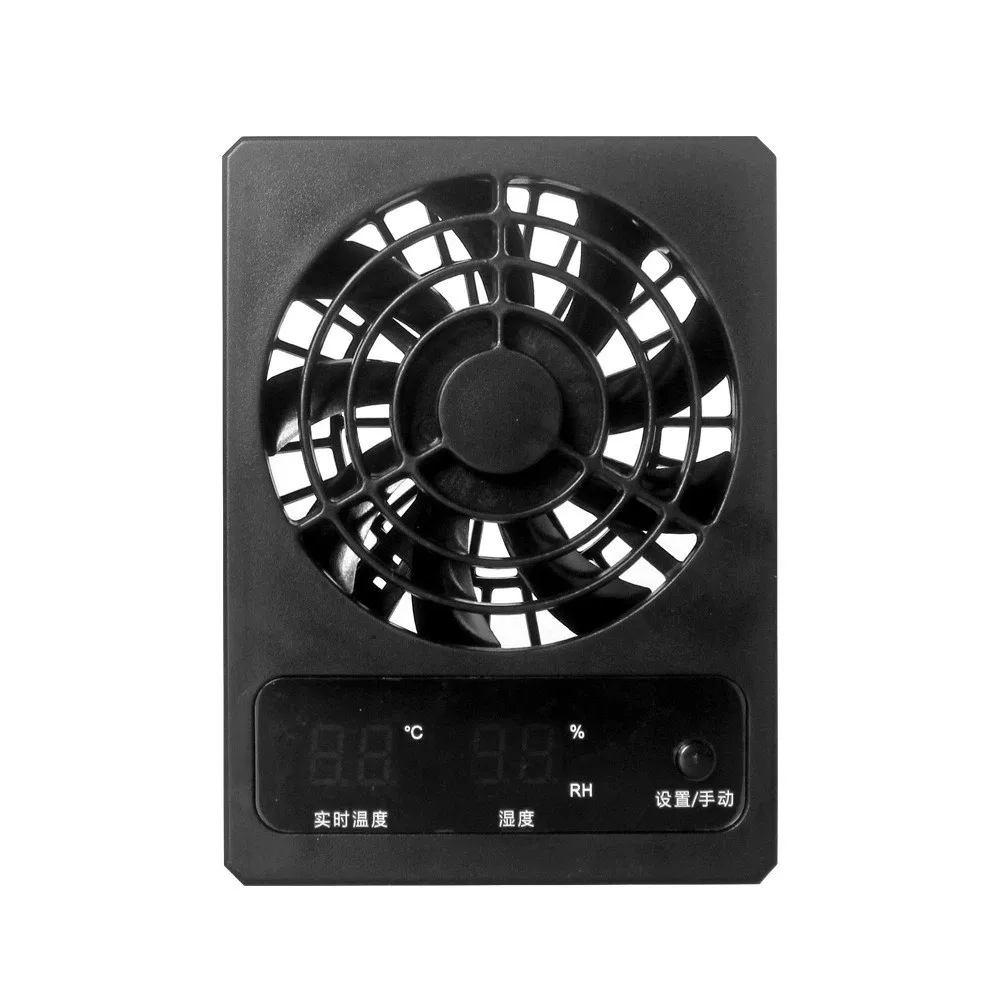 Low Noise Reptile Terrarium Cooling Fan Powerful Airflow Cooling Ventilation Digital Display Cooling Fan Plastic Casing Quiet
Low Noise Reptile Terrarium Cooling Fan Powerful Airflow Cooling Ventilation Digital Display Cooling Fan Plastic Casing Quiet