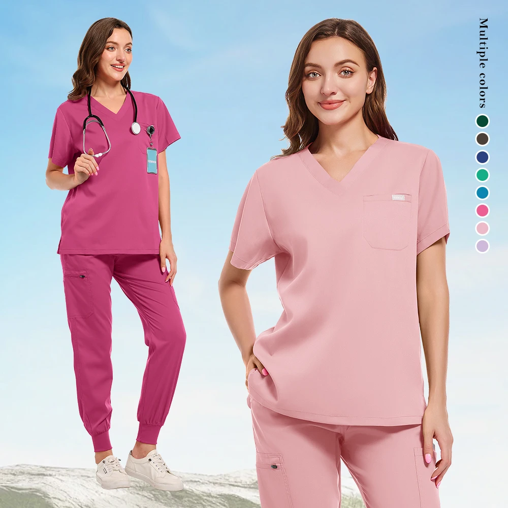 Pet hospital dental oral clinic pharmacy beauty salon nurse work set high-quality thick version pure color doctor's uniform
Pet hospital dental oral clinic pharmacy beauty salon nurse work set high-quality thick version pure color doctor's uniform