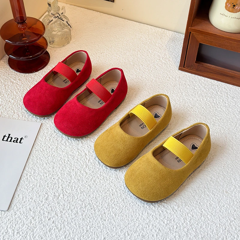 Spring Girl's Casual Shoes Elastic Band Round Toe Shallow Daily Kid's Flat Shoe Solid Colors Anti-slip Fashion Children Shoe
Spring Girl's Casual Shoes Elastic Band Round Toe Shallow Daily Kid's Flat Shoe Solid Colors Anti-slip Fashion Children Shoe