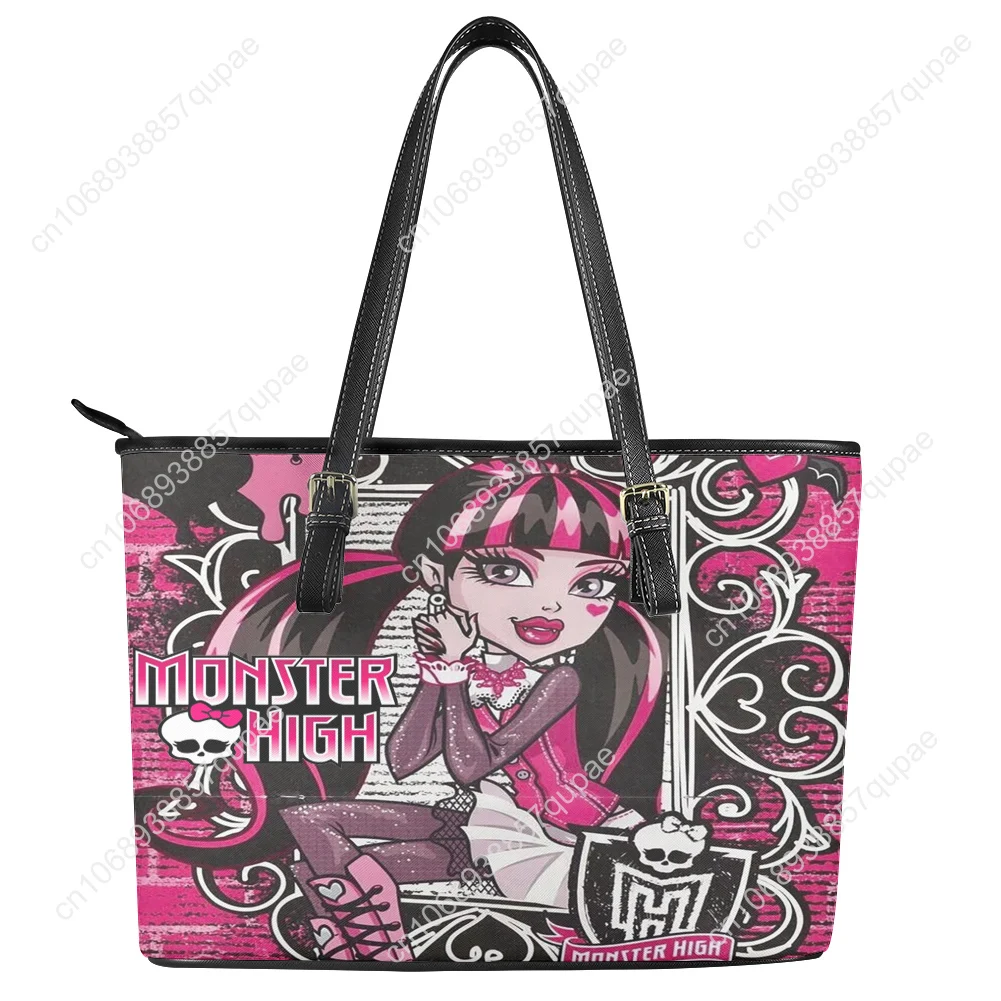 Monster High Cartoon Doll Custom Handbag Womens Mens Personalized Tote Bag Shoulder Bag Business Leather Purse Travel Bag Gift
Monster High Cartoon Doll Custom Handbag Womens Mens Personalized Tote Bag Shoulder Bag Business Leather Purse Travel Bag Gift