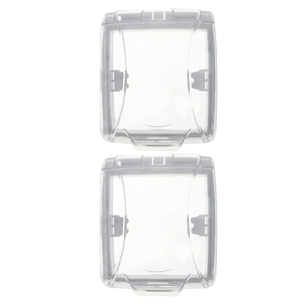 2pcs Doorbell Cover Waterproof Rainproof Outdoor Protector Transparent Suitable for Doorbells Access Control Machines
2pcs Doorbell Cover Waterproof Rainproof Outdoor Protector Transparent Suitable for Doorbells Access Control Machines