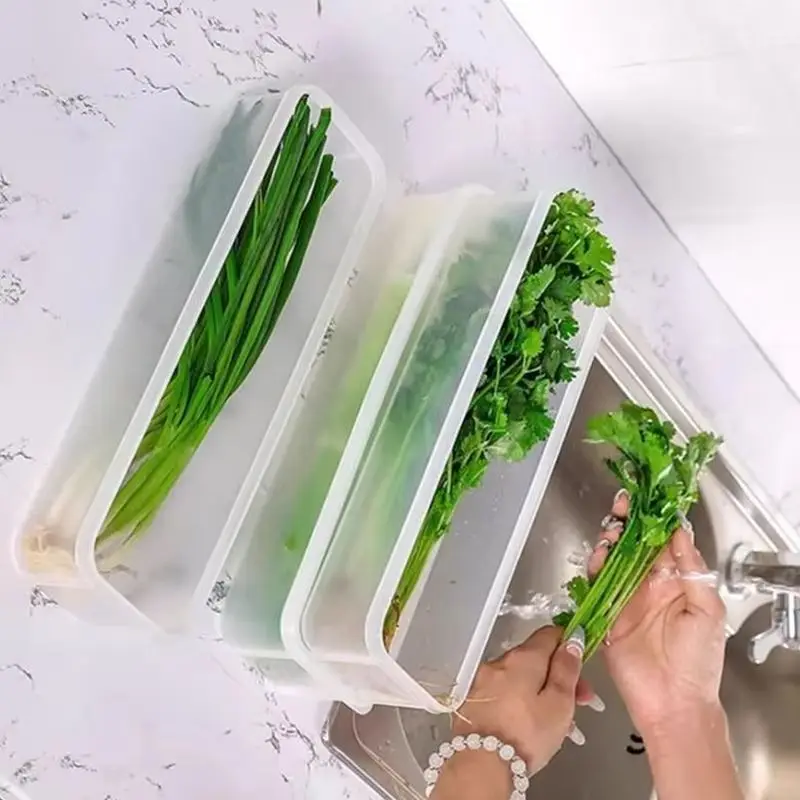4 шт. длинные прямоугольные контейнеры для хранения продуктов, пластиковые многоразовые коробки-органайзеры для холодильника, кухонные аксессуары
4 шт. длинные прямоугольные контейнеры для хранения продуктов, пластиковые многоразовые коробки-органайзеры для холодильника, кухонные аксессуары
