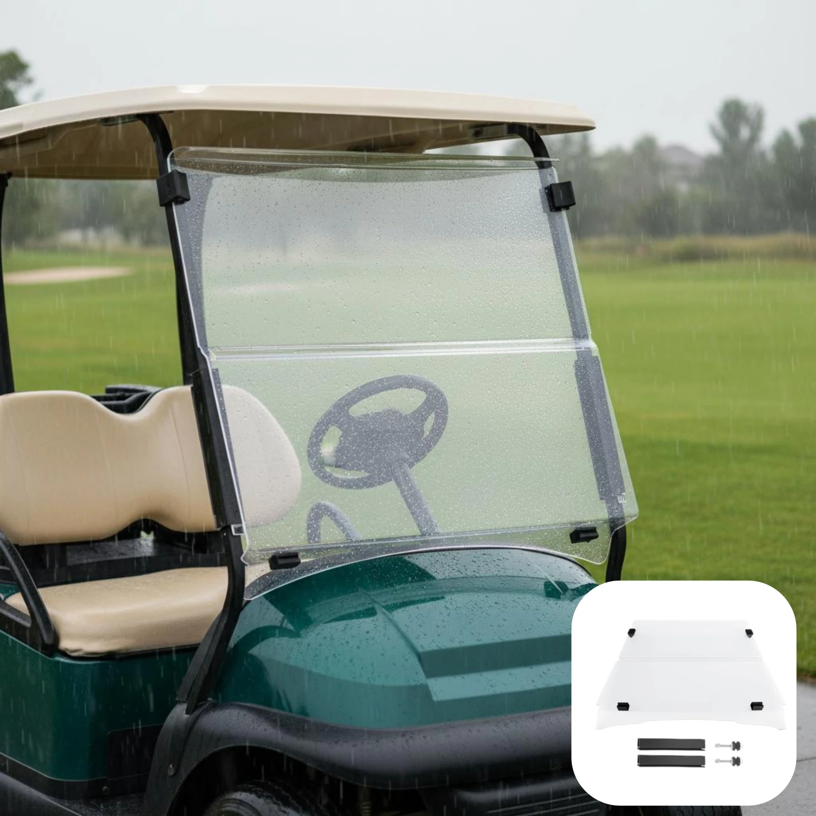 EZGO TXT-Series Windshield Foldable Folding Golf Vehicle Windshield Vehicle Accessory Shock Resistant Anti Glare for Outdoor
EZGO TXT-Series Windshield Foldable Folding Golf Vehicle Windshield Vehicle Accessory Shock Resistant Anti Glare for Outdoor