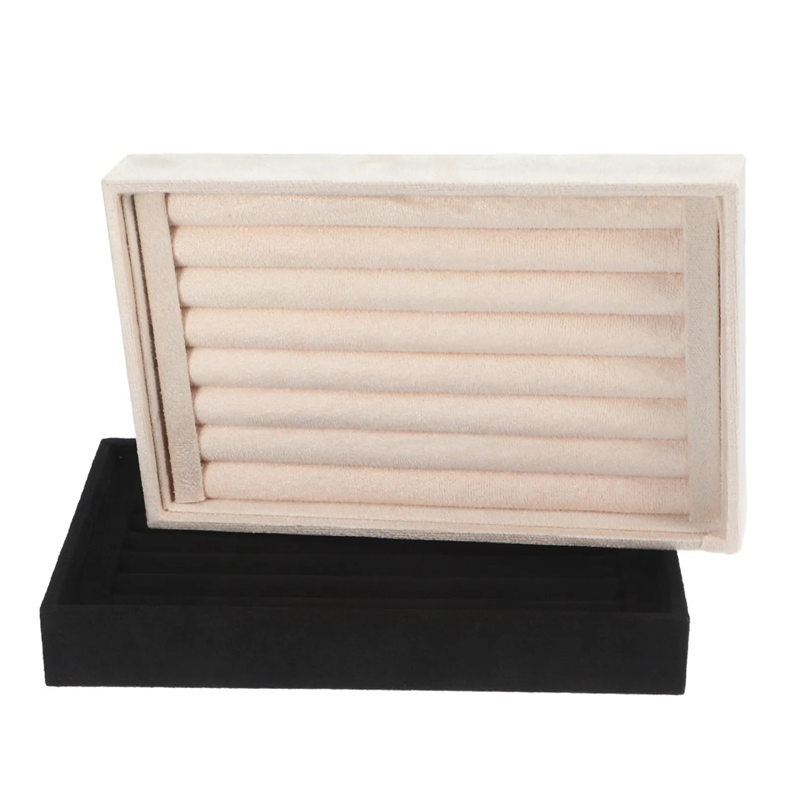2Pcs Ring Display Tray Luxury Jewelry Organizer for Rings Earrings Studs Pendants Stylish Vanity Dresser Showcase Prop Gift
2Pcs Ring Display Tray Luxury Jewelry Organizer for Rings Earrings Studs Pendants Stylish Vanity Dresser Showcase Prop Gift