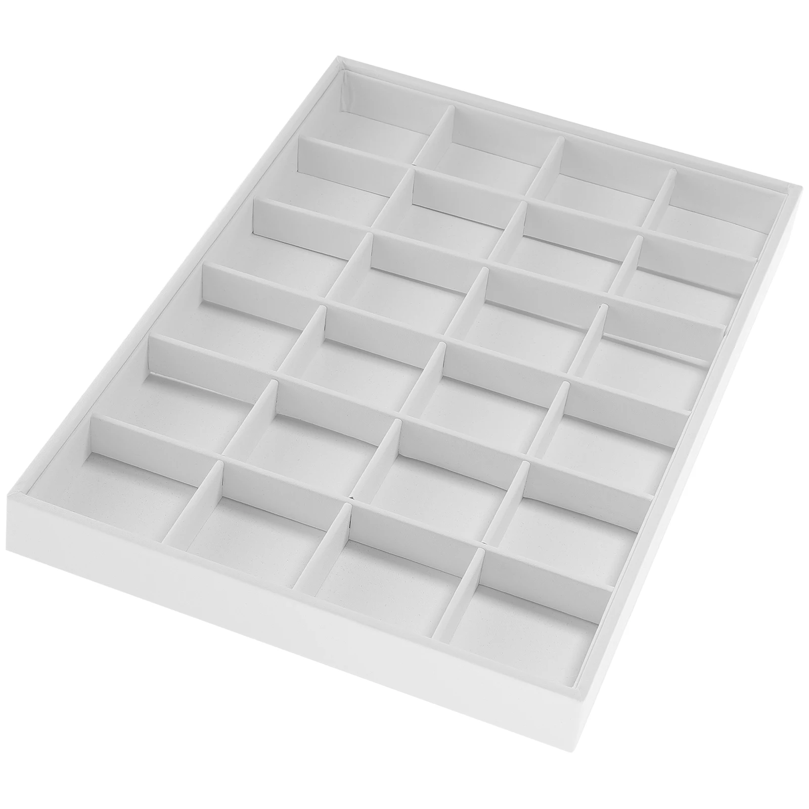 White Tray for Necklaces Storage Compartments Jewelry Tray Dish ganizer Holder Rings Display Collectors Decorative
White Tray for Necklaces Storage Compartments Jewelry Tray Dish ganizer Holder Rings Display Collectors Decorative
