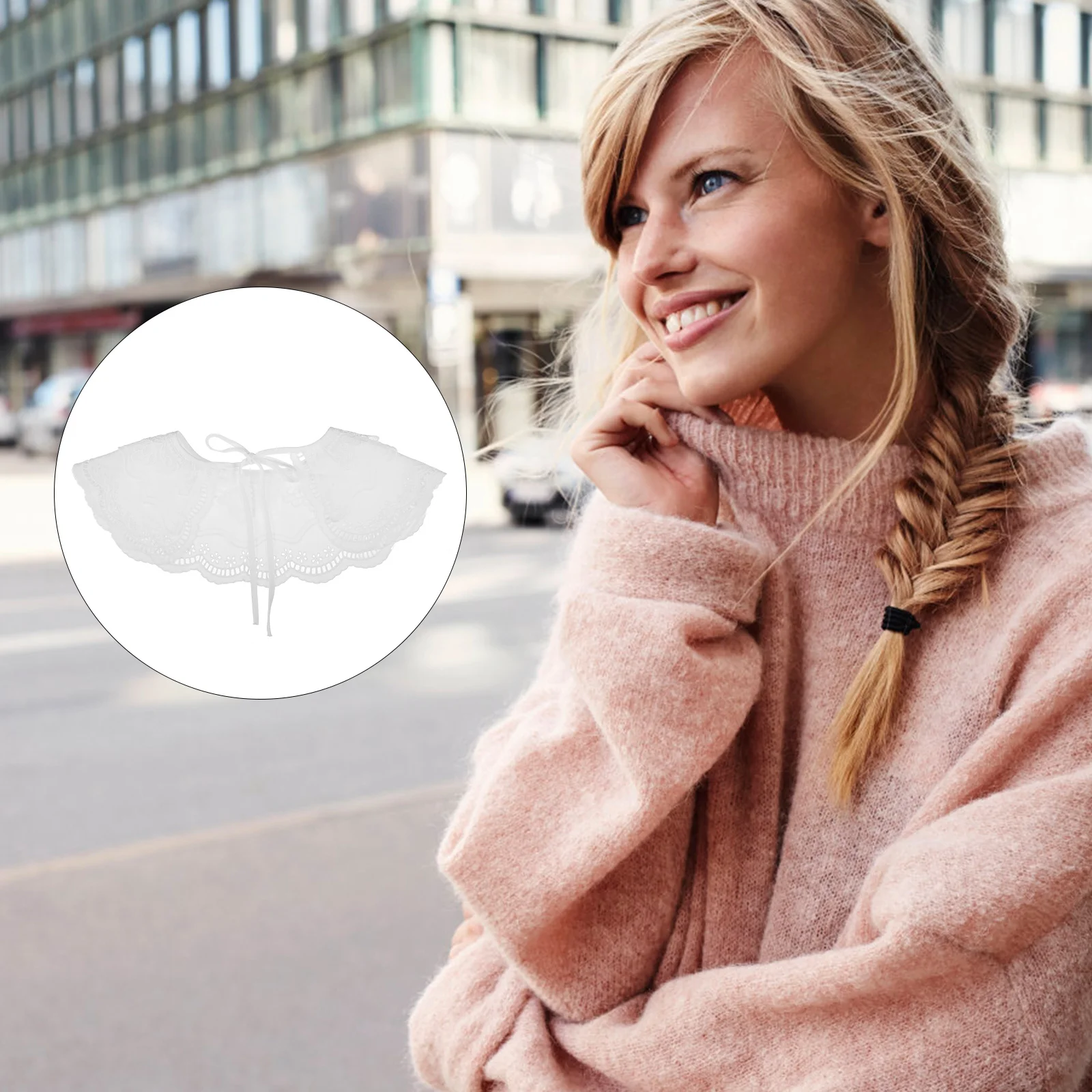 1pcs Cotton Lace Shawl Collar For Women One Size Fits Most Detachable Fashion Neck Cuff Match Suit Blouse Dress Women Costume
1pcs Cotton Lace Shawl Collar For Women One Size Fits Most Detachable Fashion Neck Cuff Match Suit Blouse Dress Women Costume