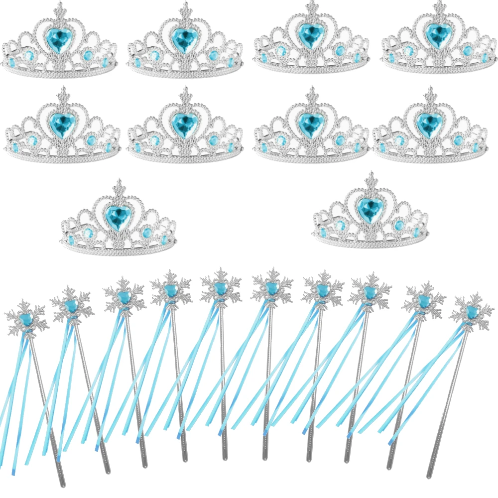 20pcs Wholesale Snow Flake Wand Crowns Silver Plating Plastic Blue Snowflake Winter Princess Wand Cosplay Clothing Accessories
20pcs Wholesale Snow Flake Wand Crowns Silver Plating Plastic Blue Snowflake Winter Princess Wand Cosplay Clothing Accessories