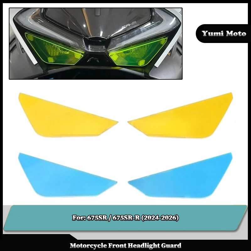 Motorcycle Accessories Front Headlight Guard Head Light Lens Cover Protector Fit For CFMOTO 675SR 675SR-R 675 SR SRR 2024 2026
Motorcycle Accessories Front Headlight Guard Head Light Lens Cover Protector Fit For CFMOTO 675SR 675SR-R 675 SR SRR 2024 2026