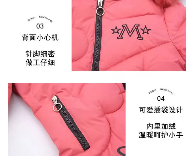 Kids Hooded Winter Fur Collar Coat 67 Sda5c79d3894f4bc8894c6260f14fe42eW