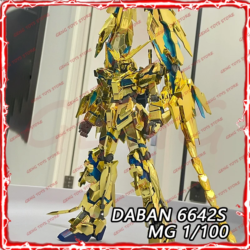 Reissue DABAN 6642S MG 1/100 Phenex Action Figures RX-0-03 Anime Figure Assembly Model Kit Plastic Toy Birthday Gift
Reissue DABAN 6642S MG 1/100 Phenex Action Figures RX-0-03 Anime Figure Assembly Model Kit Plastic Toy Birthday Gift