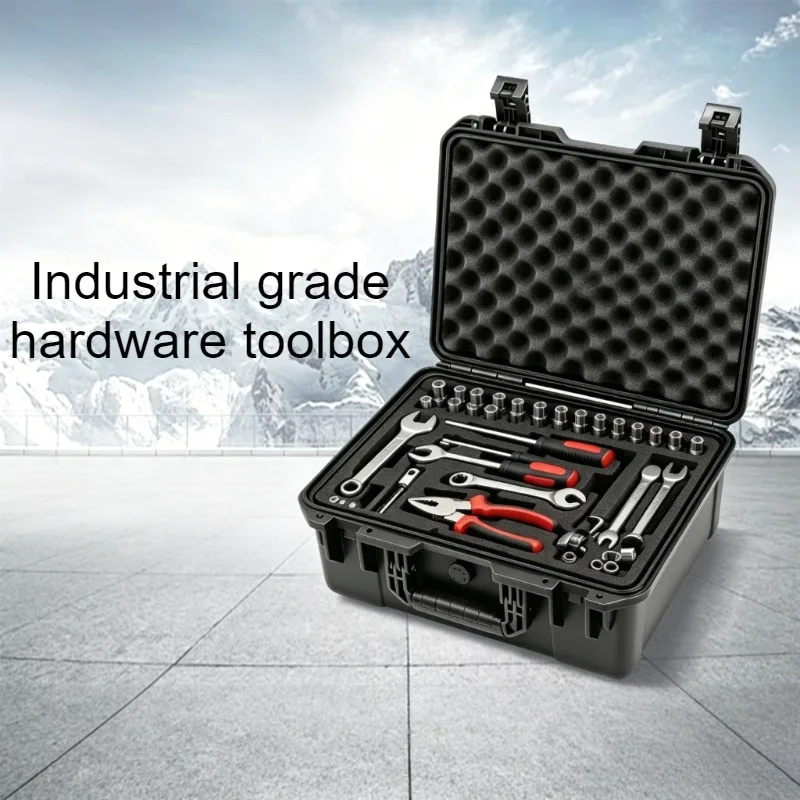 Plastic Tool Case Multifunctional Suitcase Waterproof Instrument Equipment Protection Box Outdoor Portable Hardware Storage Box
Plastic Tool Case Multifunctional Suitcase Waterproof Instrument Equipment Protection Box Outdoor Portable Hardware Storage Box