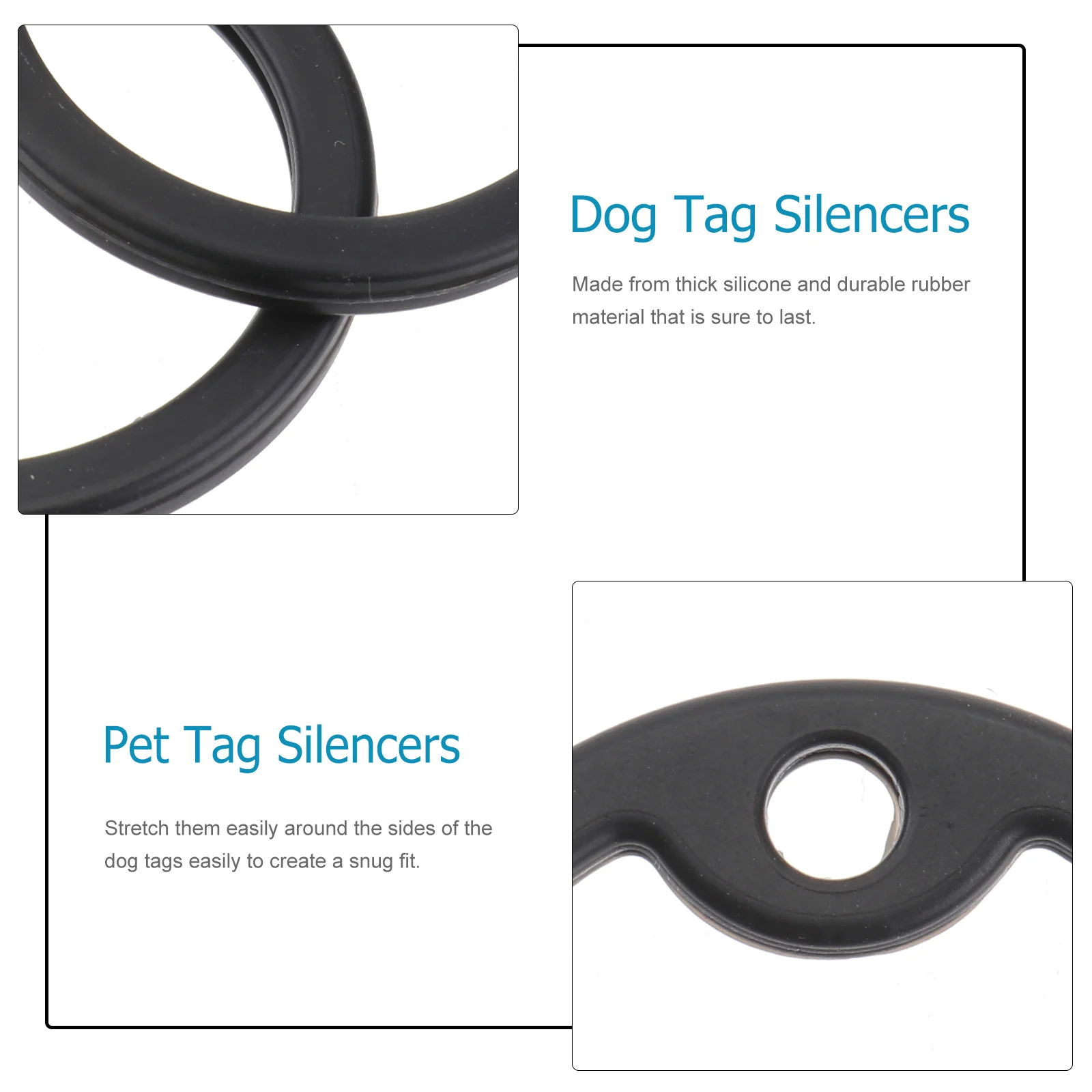 12pcs Silicone Dog Tag Silencers Thick Rubber Mute Circle For Military Pet Id Noise Reduction Quiet Holder Pet Supplies
12pcs Silicone Dog Tag Silencers Thick Rubber Mute Circle For Military Pet Id Noise Reduction Quiet Holder Pet Supplies