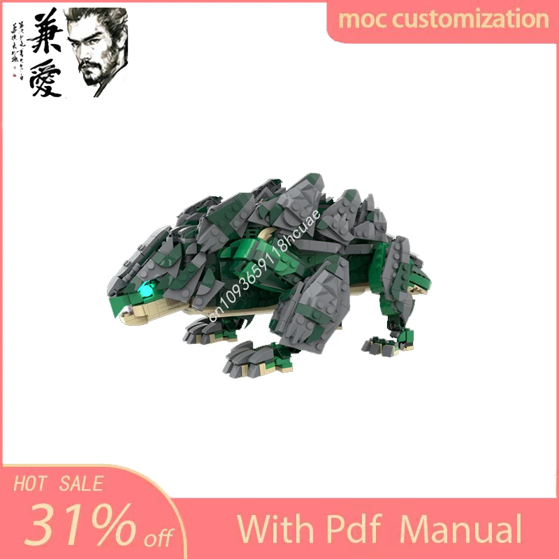 1520 шт. индивидуальные модульные Moc Dauntless Skarn, модель кирпича, строительные блоки, DIY креативная сборка, развивающая игрушка для детей
1520 шт. индивидуальные модульные Moc Dauntless Skarn, модель кирпича, строительные блоки, DIY креативная сборка, развивающая игрушка для детей
