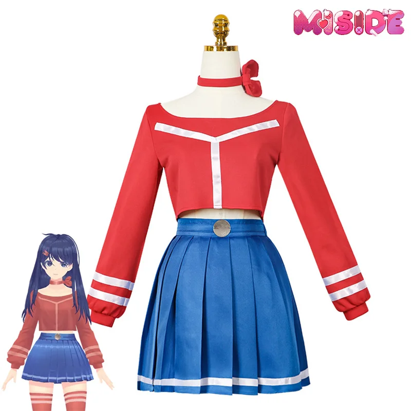 Game MiSide Mita Cosplay Costume Skirt Top For Women JK Full Set Accessories Suit Halloween Party Performance Role Play Outfit
Game MiSide Mita Cosplay Costume Skirt Top For Women JK Full Set Accessories Suit Halloween Party Performance Role Play Outfit