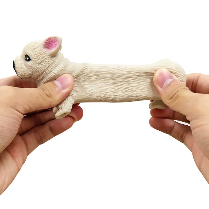 Creative Lala dog French fighting dog toys animal decompression venting pinching music stretching novelty Lala music squishes
Creative Lala dog French fighting dog toys animal decompression venting pinching music stretching novelty Lala music squishes