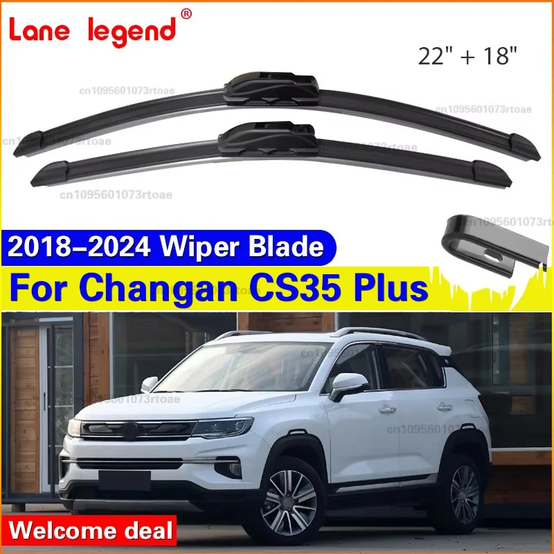For Changan CS35 Plus 2018-2024 Accessorie Car Front Window Wipers Blades Brushes Winter Cleaning Parts 22"+18" 
For Changan CS35 Plus 2018-2024 Accessorie Car Front Window Wipers Blades Brushes Winter Cleaning Parts 22"+18"