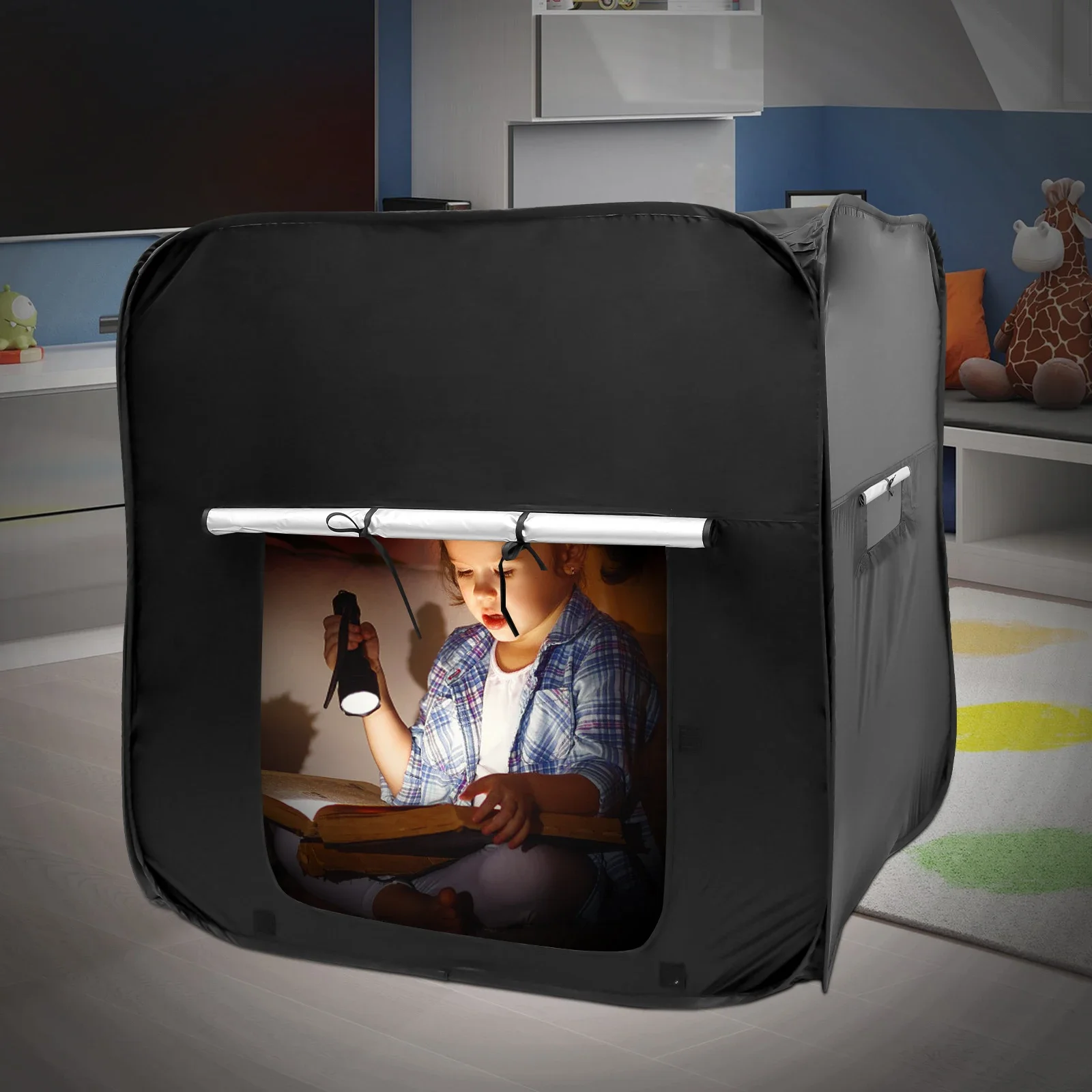 Sensory Tent for Kids with Storage Bag Portable Sensory Pop Up Tent Foldable Pop Up Black Out Tent Lightweight Sensory Calming
Sensory Tent for Kids with Storage Bag Portable Sensory Pop Up Tent Foldable Pop Up Black Out Tent Lightweight Sensory Calming