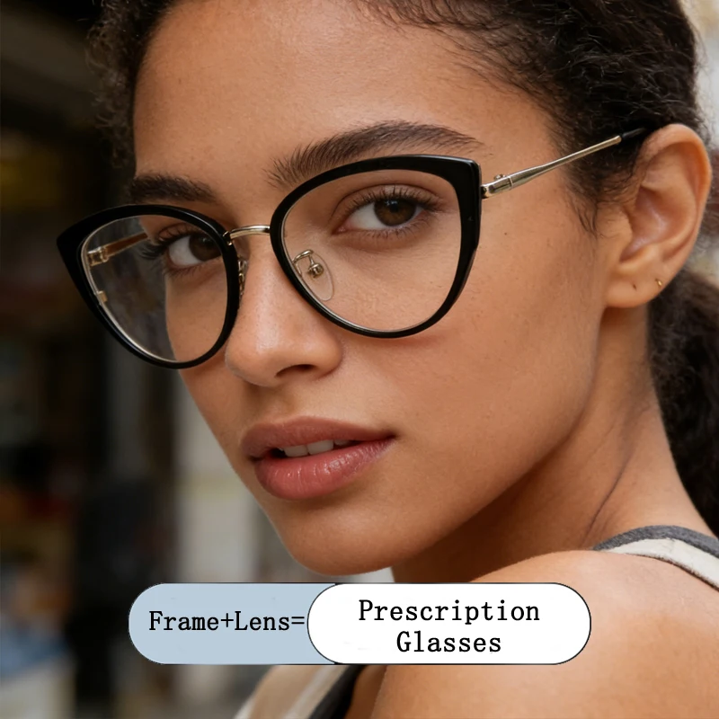New Brand Design Women Cat Eye Small Frame Photochromic Prescription Glasses Anti Blue Ray Hyperopia Myopia Astigmatism Eyewear
New Brand Design Women Cat Eye Small Frame Photochromic Prescription Glasses Anti Blue Ray Hyperopia Myopia Astigmatism Eyewear