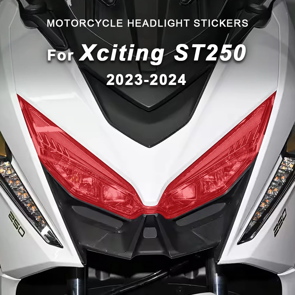 For Kymco Xciting ST250 ST 250 2023 2024 Colorful Headlight Decals Transpalent Headlamp Film Motorcycle Stickers Accessories
For Kymco Xciting ST250 ST 250 2023 2024 Colorful Headlight Decals Transpalent Headlamp Film Motorcycle Stickers Accessories