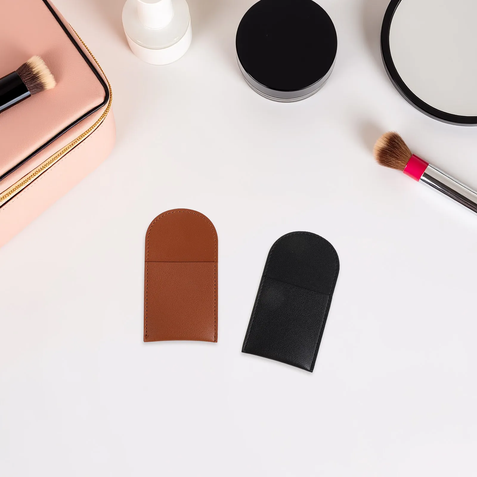 3Pcs Travel Perfume Bottle Organizer Faux Case Portable Roll on Roller Bottle Holder Purse Handbag Mini Fragrance Holder
3Pcs Travel Perfume Bottle Organizer Faux Case Portable Roll on Roller Bottle Holder Purse Handbag Mini Fragrance Holder