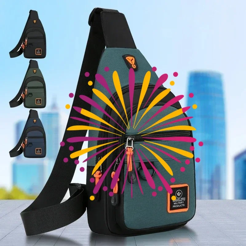 Мужская сумка через плечо для отдыха на открытом воздухе, походов и велосипедов, водонепроницаемая спортивная сумка через плечо, дорожный рюкзак, мужская нагрудная сумка, сумка через плечо 2
Мужская сумка через плечо для отдыха на открытом воздухе, походов и велосипедов, водонепроницаемая спортивная сумка через плечо, дорожный рюкзак, мужская нагрудная сумка, сумка через плечо 2