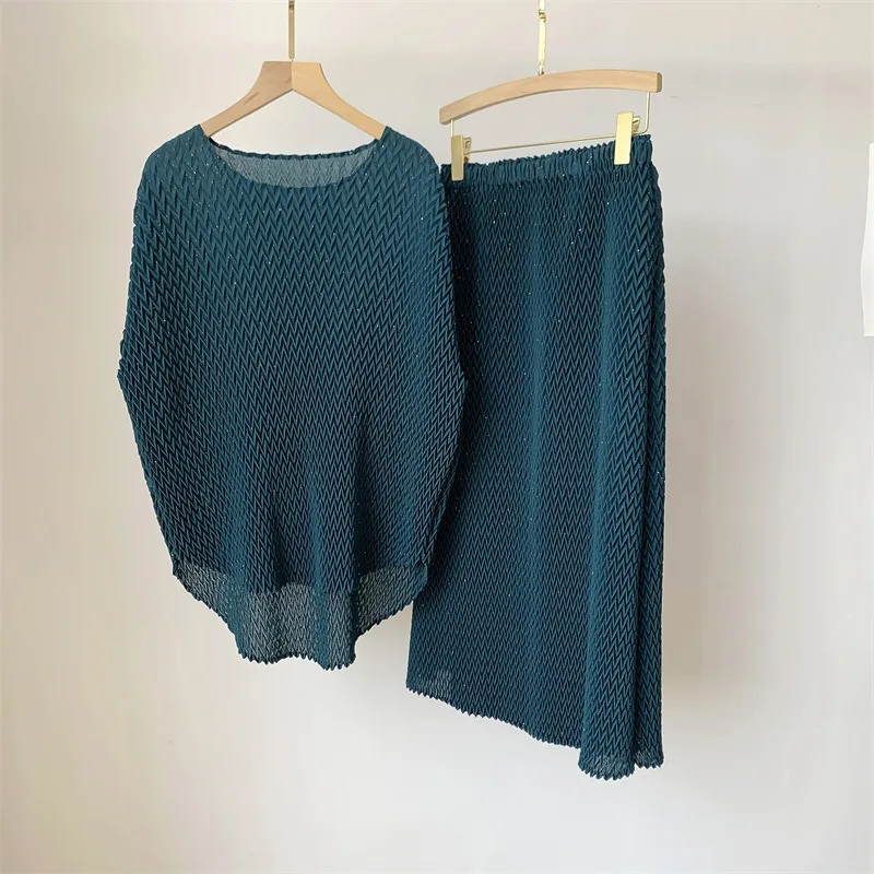 2026 Summer Handmade Pineapple Pleated T-Shirt Miyake Comfortable Casual Top and Skirt Women's Simple Stretch Plus Size Clothing
2026 Summer Handmade Pineapple Pleated T-Shirt Miyake Comfortable Casual Top and Skirt Women's Simple Stretch Plus Size Clothing