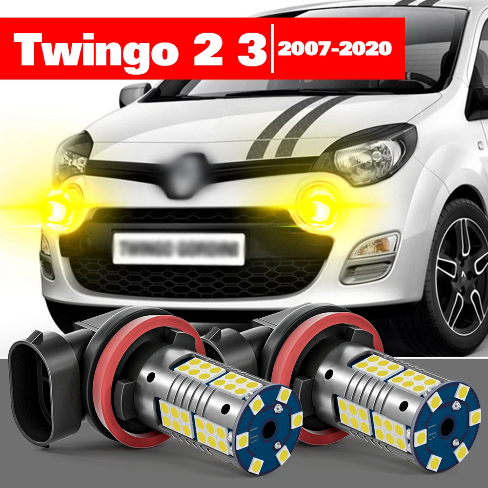 For Renault Twingo 2 3 2007-2020 2pcs LED Fog Light Accessories 2008 2009 2010 2011 2012 2013 2014 2015 2016 2017 2018 2019
For Renault Twingo 2 3 2007-2020 2pcs LED Fog Light Accessories 2008 2009 2010 2011 2012 2013 2014 2015 2016 2017 2018 2019