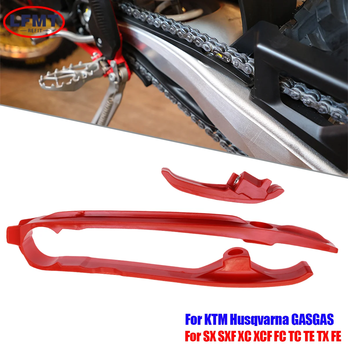 Направляющая слайдера цепи для мотокросса, направляющая маятника для KTM EXC Husqvarna TC FC FE FX GAS GAS MC EX EC ES EW 2024, аксессуары для велосипедов для грязи
Направляющая слайдера цепи для мотокросса, направляющая маятника для KTM EXC Husqvarna TC FC FE FX GAS GAS MC EX EC ES EW 2024, аксессуары для велосипедов для грязи