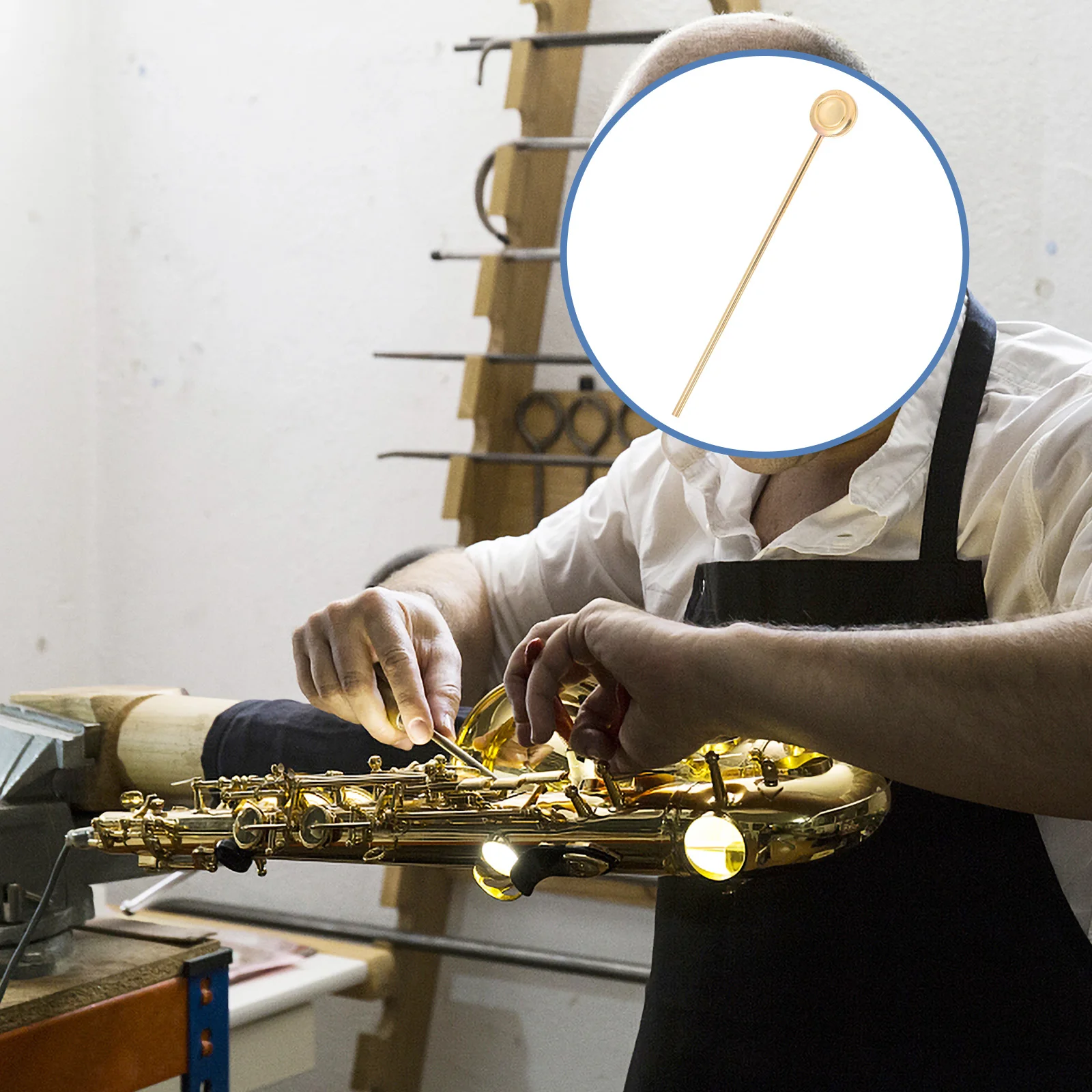 Key Cover Protector Saxophone Button Adjustment Repair Screw Portable Pad Tool Metal Maintenance
Key Cover Protector Saxophone Button Adjustment Repair Screw Portable Pad Tool Metal Maintenance