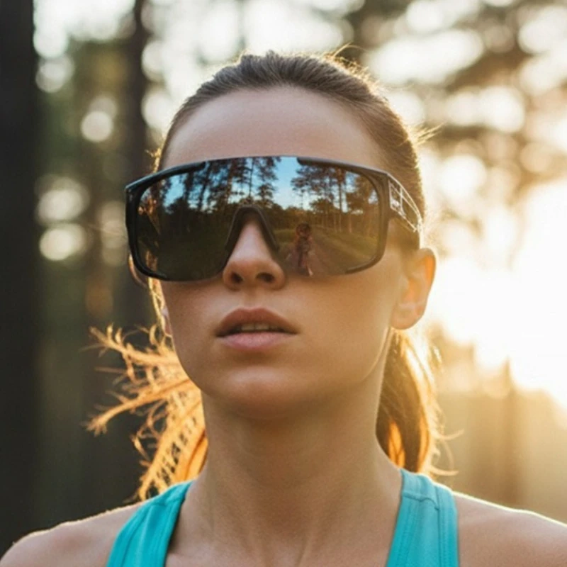Large-frame Sports Sunglasses Wind and Sand Resistant Cycling Sunglasses Outdoor Hiking and Mountaineering Sun ProtectionGlasses
Large-frame Sports Sunglasses Wind and Sand Resistant Cycling Sunglasses Outdoor Hiking and Mountaineering Sun ProtectionGlasses
