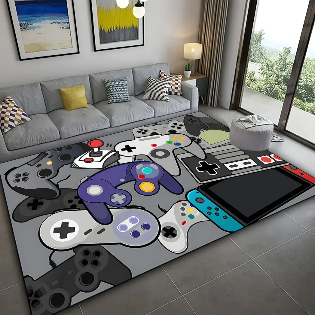 Game Controller Pattern Rug – Anti-Slip, Machine Washable Carpet for Bedroom, Living Room, Office, Gaming Room, Door Mat
Game Controller Pattern Rug – Anti-Slip, Machine Washable Carpet for Bedroom, Living Room, Office, Gaming Room, Door Mat