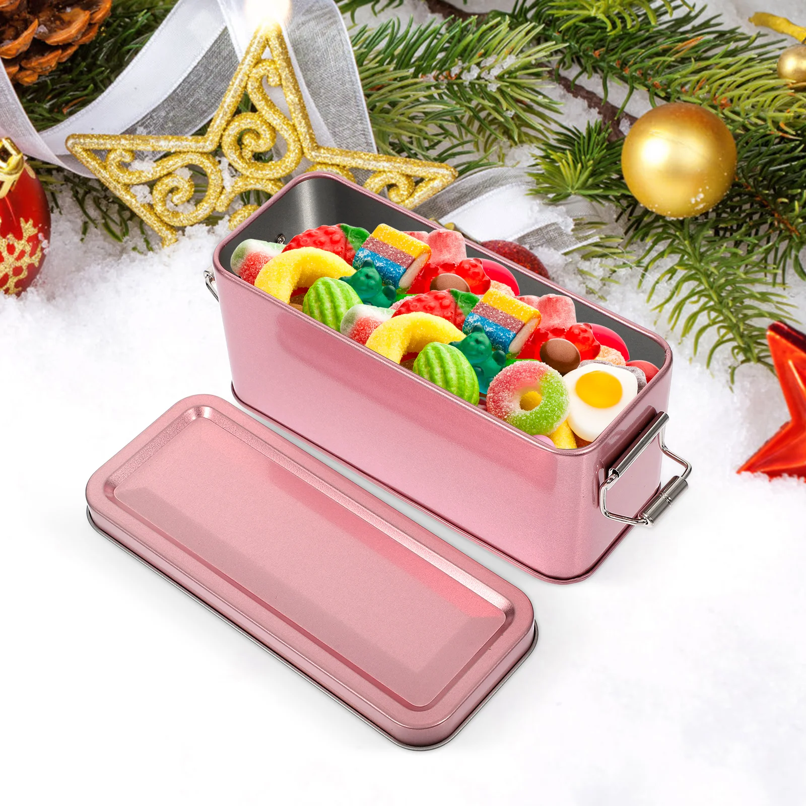 Simple Design Tinplate Storage Container Large Capacity Biscuit Case Keeps Cookies Fresh Home Candy Box Wedding Favor Packaging
Simple Design Tinplate Storage Container Large Capacity Biscuit Case Keeps Cookies Fresh Home Candy Box Wedding Favor Packaging