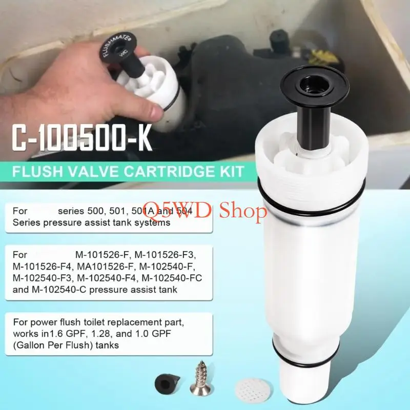 Q5WD C-100500-K Flush Valves Cartridge Assembly Pressure Assist Flushmate Cartridge For Toilet Systems Enduring
Q5WD C-100500-K Flush Valves Cartridge Assembly Pressure Assist Flushmate Cartridge For Toilet Systems Enduring