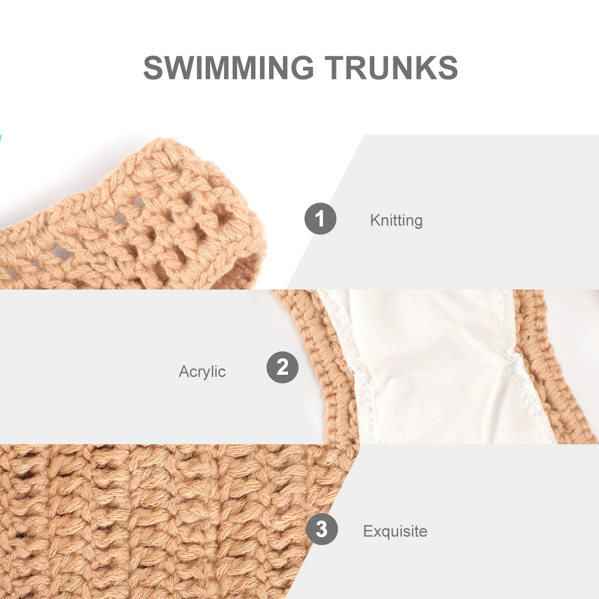 Knitted Shorts Women Woman Swimwear for Seaside Underpants Girl Summer Briefs Beach Underwear Bikini Swimsuit
Knitted Shorts Women Woman Swimwear for Seaside Underpants Girl Summer Briefs Beach Underwear Bikini Swimsuit