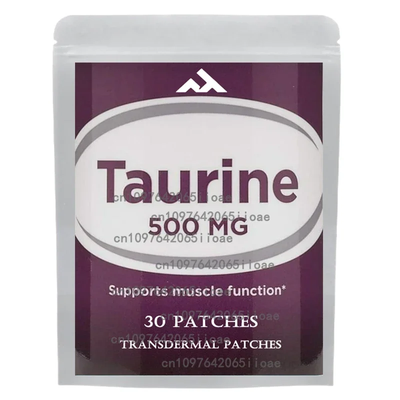 Taurine Transdermal Patches for Muscle Strength Focus Memory - 30 Patches One Month Supply - Nutritional Supplement
Taurine Transdermal Patches for Muscle Strength Focus Memory - 30 Patches One Month Supply - Nutritional Supplement
